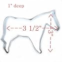 Horse Metal Cookie Cutters