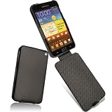 Produkt-Bild: Tradition Lederetui f&uuml;r Samsung Galaxy Note (Flip Type, Perpetual Black)