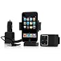 Kensington LiquidAUX Deluxe Auxiliary Car Kit with Remote for iPod and iPhone (Black)