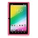 iRULU eXpro X1 7 Inch Quad Core Google Android Tablet PC, 1024x600 Resolution, Wi-Fi, Games, Dual Cameras, 16GB Nand Flash with Keyboard (Pink Tablet)