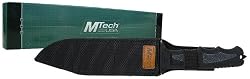Mtech Covenant Covert Black Blade Survival Knife with sheath
