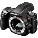 Sony Alpha SLTA55V DSLR with Translucent Mirror Technology and 3D Sweep Panorama (Camera Body only) (Black)