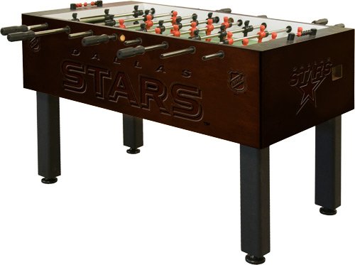 Dallas Stars Foosball Table Mahogany