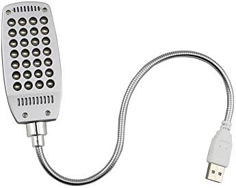 Zhanyun Bright Flexible Mini 28 LED USB Light Computer Lamp Laptop PC Desk Reading