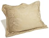 Pinzon Riviera Egyptian Cotton Jacquard Standard Sham, Sand