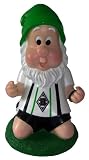 Trade Con Gartenzwerg Borussia M'Gladbach, Schwarz/Weiss/Grün, 16 x 27 x 16 cm