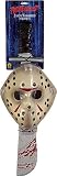 Rubie?s Costume Co Friday The 13Th Jason Voorhees Mask And Machete Set, White, Standard