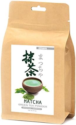 Kenmin Tea Matcha Green Tea Powder Net Wt 4 Oz