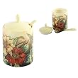 OLD TUPTON WARE PORCELAIN ART DECO HONEY SUNFLOWERS JAM JAR POT