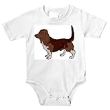 Onesie with barret, hound, dog, pet, animal