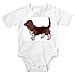 Onesie with barret, hound, dog, pet, animal