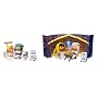 Peanuts Charlie Brown Christmas Pageant Nativity Action Figures Set