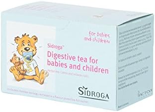 Sidroga Digestive Tea for babies and children to help calm colic and indigestion with only all natural ingredients