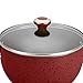 Paula Deen Signature Collection Porcelain Nonstick 5.5-Quart Covered Casserole, Blueberry Speckle