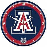 Arizona Wildcats Round Clock