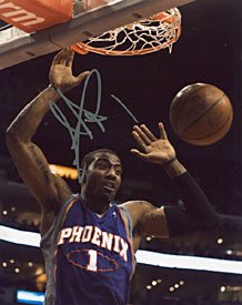 Amare Stoudemire Autographed / Signed Phoenix Suns Basketball 8x10 Photo