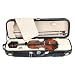 Cecilio CVN-600 4/4 (Full Size) Hand Oil Highly Flamed 1-Piece Back Violin Outfit