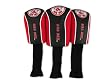 Boston Red Sox 3 Pack Mesh Longneck Headcover Set
