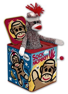 Buy Sock Monkey Jack in the Box online at Discounted New and Used prices. Delivered to your door with Off-The-Bookshelf.
