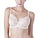 GO2BRAS Women's Rachel Animal Jacquard Lace Trim Unlined Underwire