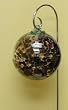 Deep Purple Hand-blown Glass Sun Catcher Gazing Globe with Shepherds Hook (6 inch)