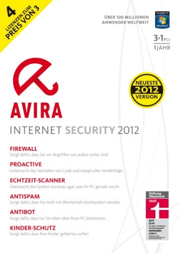 Avira Internet Security 2012 - 4 User