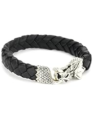 King Baby Dragon Small Clasp Leather Bracelet