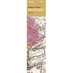 2011 Antique Maps Bookmark Calendar by teNeues