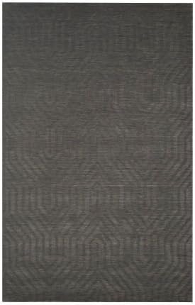 Area Rug 3'x5' Rectangle Transitional Dark Gray Color - Rizzy Rugs Technique Collection