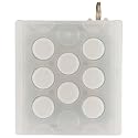 Mugen Pop Pop Endless Bubble Popping Keychain Ice (Clear White)