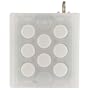 Mugen Pop Pop Endless Bubble Popping Keychain Ice (Clear White)