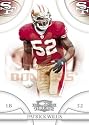 Patrick Willis / LB- San Francisco 49ers / 2008 Donruss Threads Football Card in a Protective Screwdown Display Case!