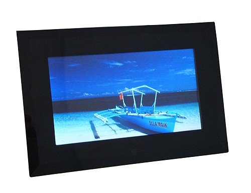 AMSTYLE 18cm 7 Zoll digitaler LCD Fotorahmen Video/MP3 Bilderrahmen
