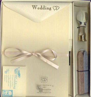 Childrens Toyshop  Toys : Wedding Stationery and Glass Seal Gift Set