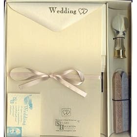 Wedding Stationery and Glass Seal Gift Set