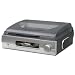Steepletone Retro Stereo Turntable Record Player - Silver