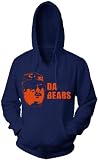 Da Bears Chicago SNL Navy Adult Hoodie Sweatshirt