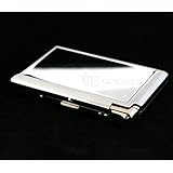 Stainless Steel Cigarette Case w/ Built-in Lighter 61*361