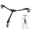 Ravelli ATD Professional Tripod Dolly for Camera Photo Video and Free Mini Tripod