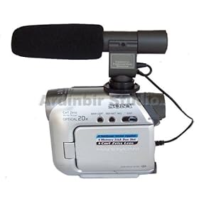 Stereo Video Shotgun Mic Microphone for Canon VIXIA HF R100, R10, R11, S10, S20, S21, S11, S100, M30, M31, M300, HV40, HV30, HV20, HF200, HF20, HF11, HF100, HF10, HF21
