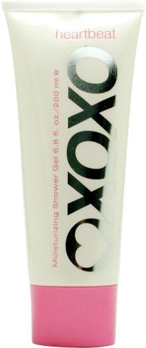 XOXO HEARTBEAT by Victory International SHOWER GEL 6.8 OZ for WOMEN ---(Package Of 4)