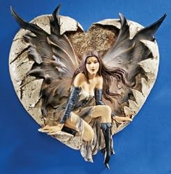 medieval fairy mistress gothic valentine sculpture