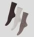 3 Cotton Rich Diamond Socks
