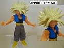 Dragonball Z Figure Super Seiyan Trunks 3 1/2" Tall