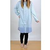 シルクル マタニティ パジャマ :前開き・長袖 チェック×無地切り替えマタニティパジャマ