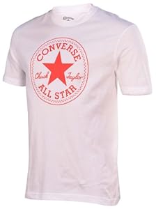 Converse Men's Chuck Taylor All Star Patch T-Shirt-White-XL