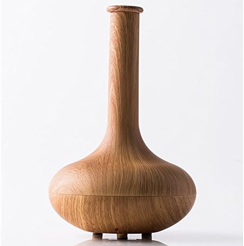 Efang 160mL Aromatherapy Essential Oil Ultrasonic Diffuser with Powerful mist and Wood grain appearance (Grey)