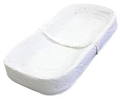 LA Baby 4 Sided Changing Pad 30", White