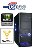 Zoom Produkt-Bild: ANKERMANN-PC "Black Edition" AMD Phenom II X4 980 (4x3,70GHz) | NVIDIA GeForce GTS 450 2GB Direct X 11.0 | 8GB RAM DDR3 | 1TB HDD SATA3 | ASUS M5A78L-M/USB3 | USB 3 | 24xDVD-Writer | Netzteil Coolermaster 450W 80+ Bronze 5J. Garantie | Case A-Dis ELITE 905