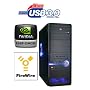Black Edition AMD AM3 Phenom II X4 955 (4x 3.20 GHz AM3) - 1000GB HDD SATA-II Festplatte - NVIDIA GeForce 9800GT 1024MB - 4,00GB RAM DDR-2 800 - 22x LG Multi Format DVD Brenner - Cardreader all in one - ASUS Board mit 7.1 Sound sowie Gigabit LAN